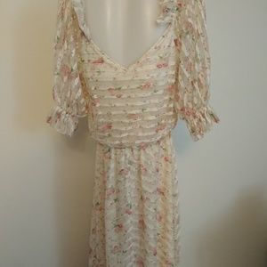 Vintage Shabby Chic. Romantic Dress.